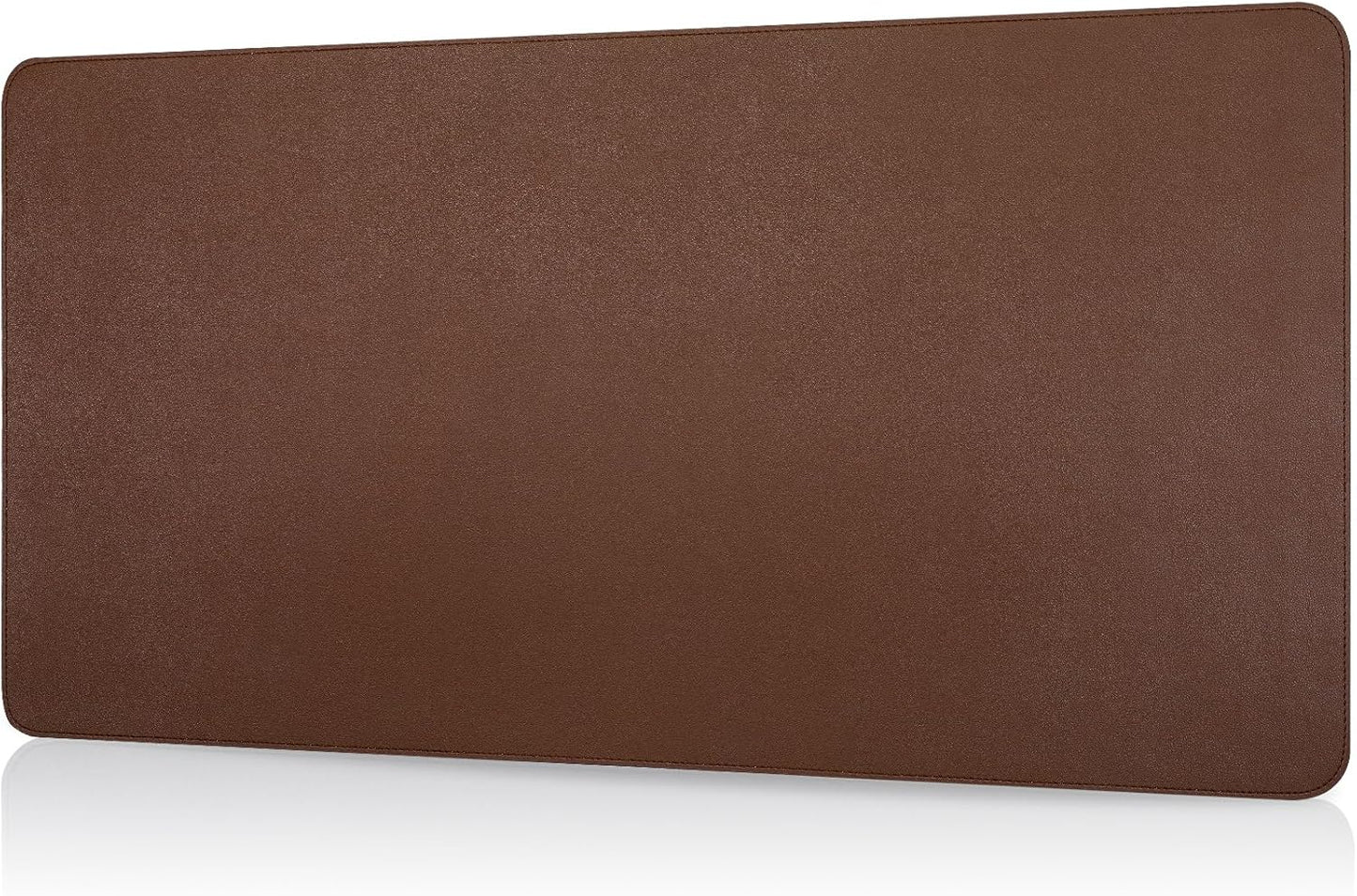 Dual-Sided Desk Pad, Large Mouse Pad - Natural Cork & PU Leather Non-Slip Waterproof Desk Mats for Office and Home (Blue, 31.5" x 15.7")