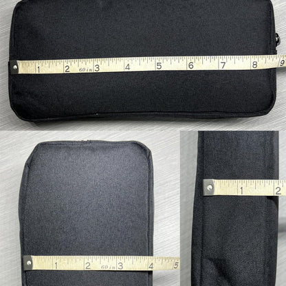Universal Electronics/Accessories Soft Carrying Case Bag, Durable & Light-weight,Suitable for Out-going, Business, Travel and Cosmetics Kit (Small-Black)