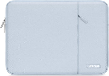MOSISO Laptop Case 13.3 inch, 13-13.3 inch Laptop Sleeve Compatible with MacBook Air/Pro 13/Pro 14 M5 M4 M3 M2 M1, HP Dell ASUS Lenovo,Polyester Vertical Computer Sleeve Bag with Pocket, Antique Green - Colors B
