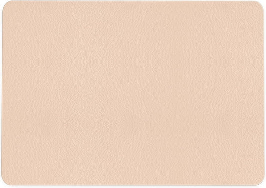 Nekmit Leather Desk Blotter Pad 17 x 12 Inches, Flat, Non-Slip, Waterproof, Black