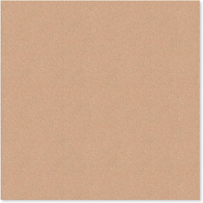 U Brands Cork Canvas Bulletin Board, 14" x 14" Inches, Frameless (463U00-04)