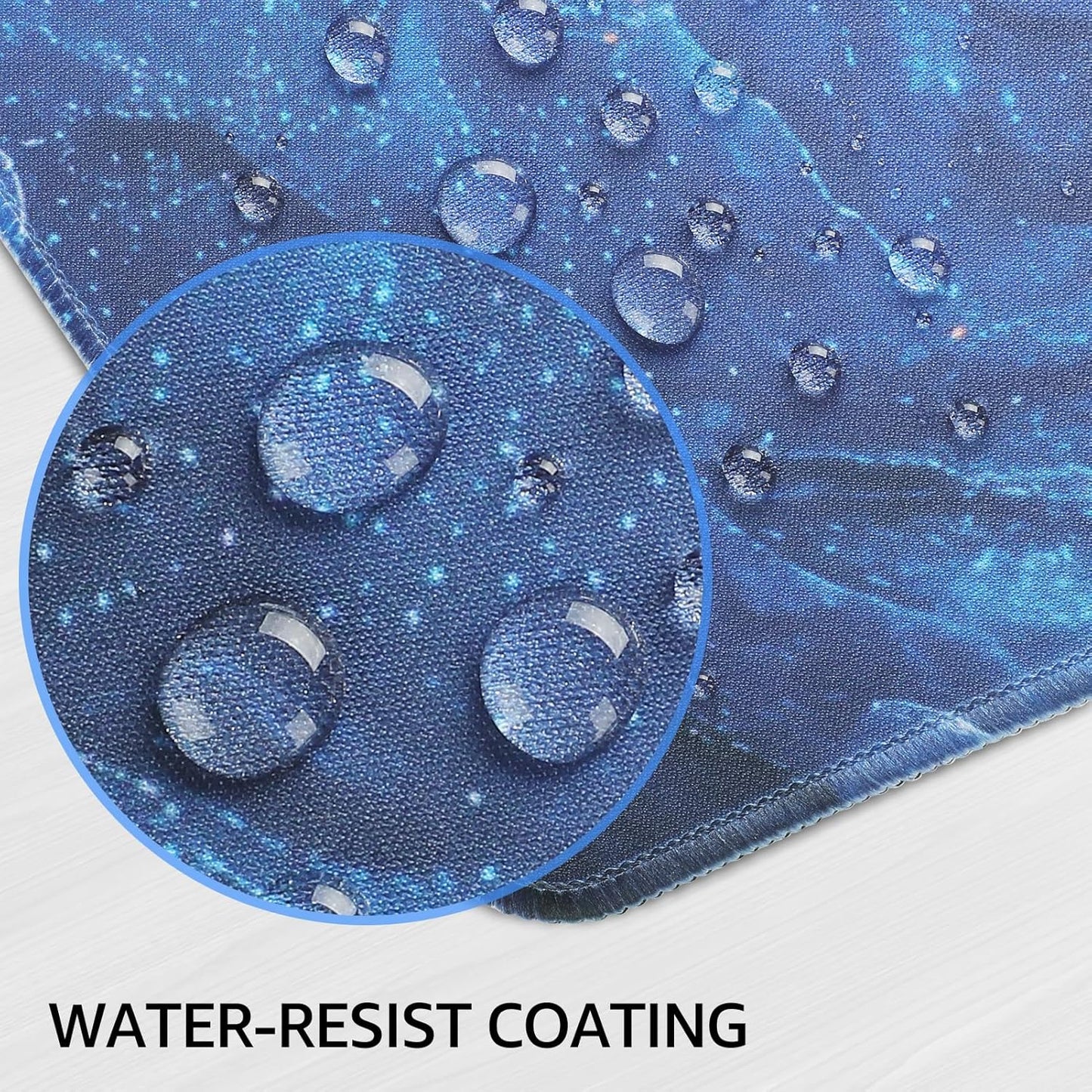 KTRIO Large Gaming Mouse Pad Desk Mat, Superior Micro-Weave Cloth for Precise Mouse Control, Non-Slip Rubber Base, Stitched Edges, Water-Resistant, for Gamer, Office & Home, 31.5" x 11.8" inches