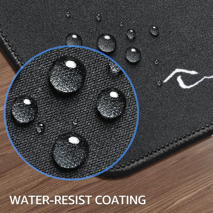 KTRIO Large Gaming Mouse Pad Desk Mat, Superior Micro-Weave Cloth for Precise Mouse Control, Non-Slip Rubber Base, Stitched Edges, Water-Resistant, for Gamer, Office & Home, 31.5" x 11.8" inches