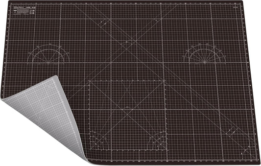 Self Healing Cutting Mat A3 12"x18" – Double Sided 5-Ply Craft Mat for Sewing, Quilting, Fabric, Scrapbooking – Pink/Purple