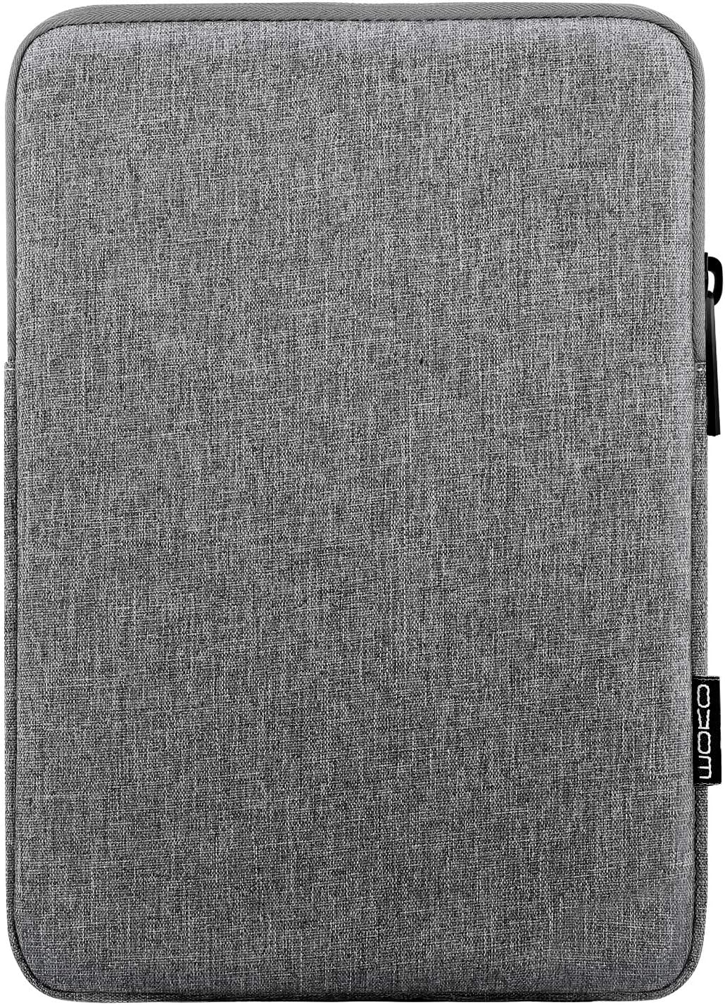 MoKo 7-8 Inch Tablet Sleeve Bag, Polyester Pouch Cover Case Fits iPad mini (A17 Pro) 8.3" 2024, iPad mini 6/5/4/3/2/1, Samsung Galaxy Tab S2 8.0, Tab A 8.0, ZenPad Z8s 7.9,Black