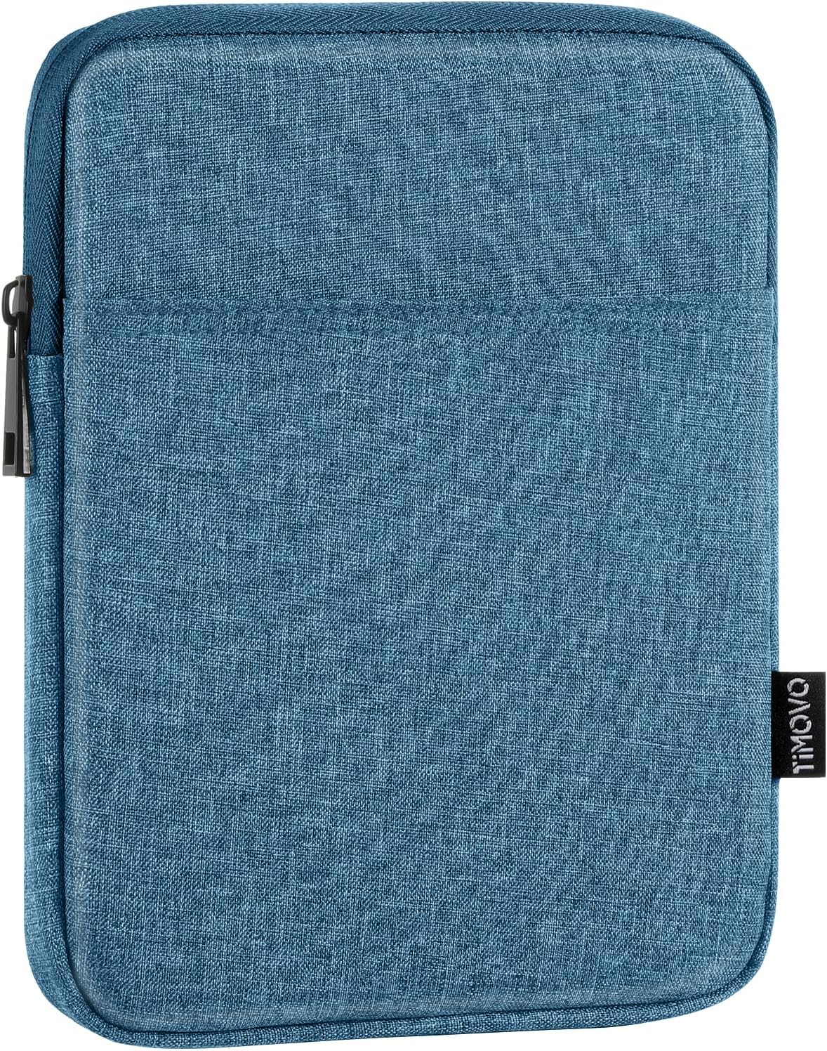 TiMOVO 9-11" Tablet Sleeve Bag for iPad 11-inch A16 2025, iPad 10.9"/10.2"| Air 11 Inch/5th/4th Gen. 10.9", Galaxy Tab A9+/A11Plus 11", Protective Bag Fit Smart Keyboard, Dusty Blue