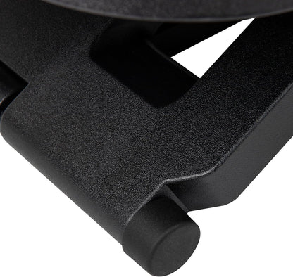Mind Reader Foot Rest, Under Desk at Work, Ergonomic, Height Adjustable, Office, Plastic, 17"L x 13"W x 6.25"H, Black