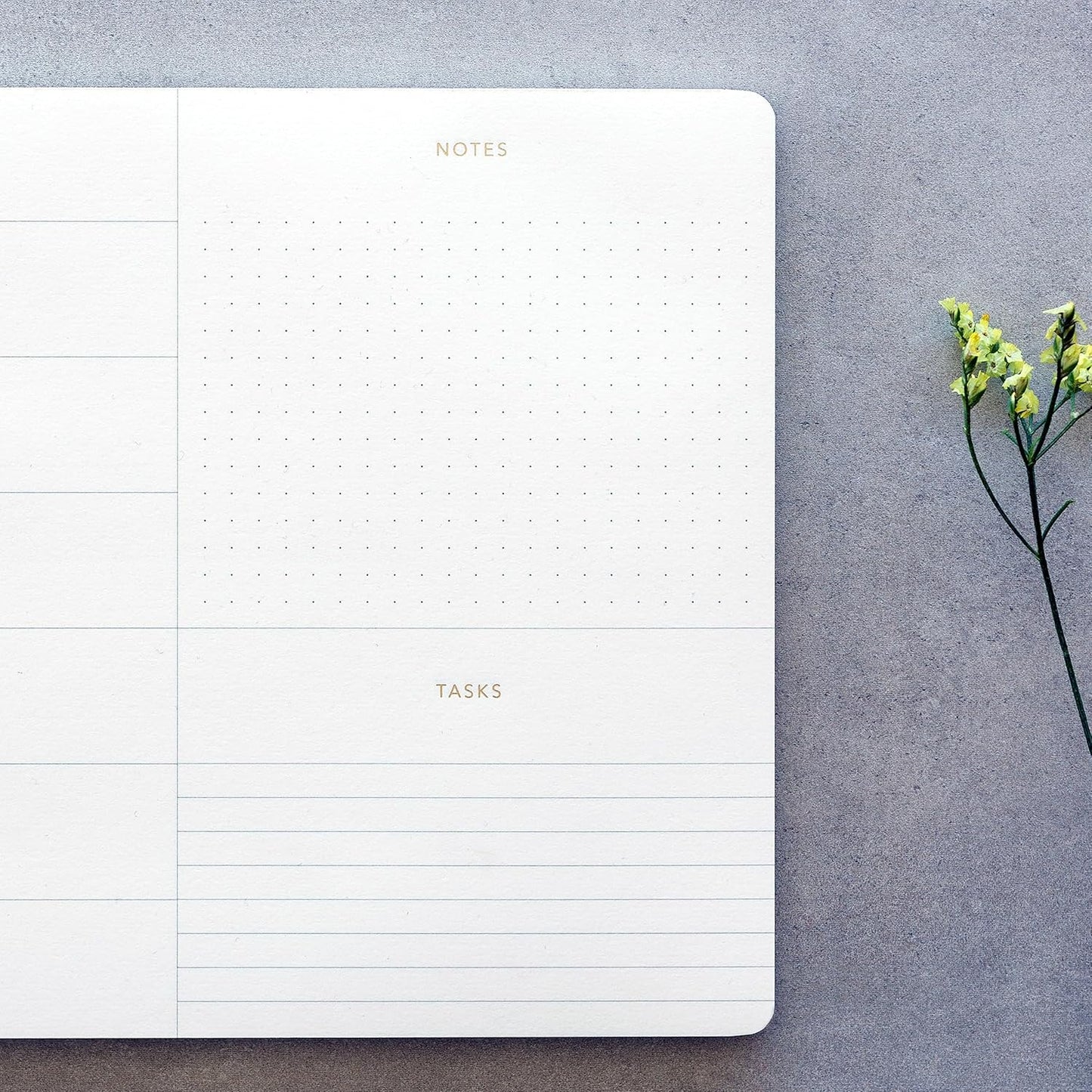Pinesman - Elegant To Do List Notepad with Mouse Pad Feature, 11.22" x 7.87", 50 Tear-Off Sheets, Gold Foiled, Daily Planning, Eco-friendly To Do List Planner, FSC™ Certified To Do List Notebook for Work