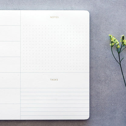 Pinesman - Elegant To Do List Notepad with Mouse Pad Feature, 11.22" x 7.87", 50 Tear-Off Sheets, Gold Foiled, Daily Planning, Eco-friendly To Do List Planner, FSC™ Certified To Do List Notebook for Work
