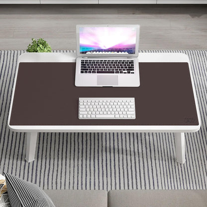 Cacoy 36" x 20" Leather Desk Mat for Home Office, Extra Large PU Leather Desk Pad Blotters, Waterproof Computer Keyboard Mat, Extended Gaming Mouse Pad, Desk Protector for Desktop and PC Laptop, Black