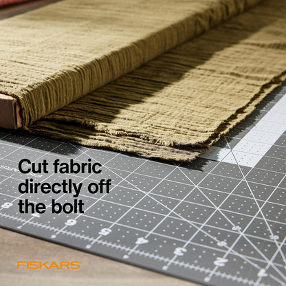 Fiskars Self Healing Cutting Mat with Grid for Sewing, Quilting, and Crafts - 18" x 24 Grid Lilac/Mountain Haze