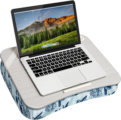 LAPGEAR Designer Lap Desk with Phone Holder and Device Ledge - Arrow Stripes - Fits up to 15.6 Inch Laptops - Style No. 45411