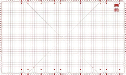 Sullivans USA Cutting Mat with grid (38233), 59 inch by 36 inch, for Sullivans Home Hobby Table