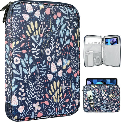 TiMOVO 9-11" Tablet Sleeve Bag for iPad 11-inch A16 2025, iPad 10.9"/10.2"| Air 11 Inch/5th/4th Gen. 10.9", Galaxy Tab A9+/A11Plus 11", Protective Bag with Pocket, Black