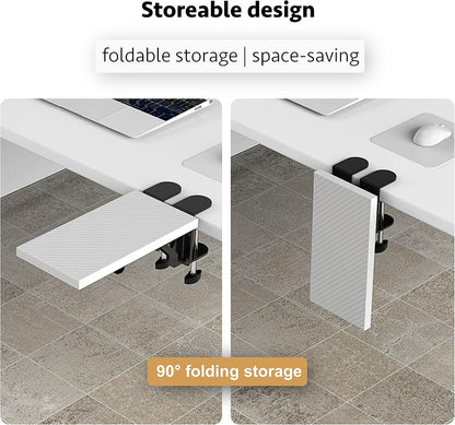 Computer Arm Rest for Desk, Suitable for Office desks, Sturdy Mouse arm Support, Computer Desk Extender, Suitable for Home and Office