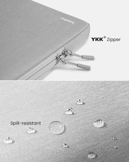 tomtoc 360 Protective Laptop Sleeve Set for 14-inch MacBook Pro M5 Pro/Max (2026) A3426 A3427 A3434 M4/M3/M2/M1 A3112 A3401 A3185, Water-Resistant Lapop Case Bag with Accessory Pouch for Dell XPS 14