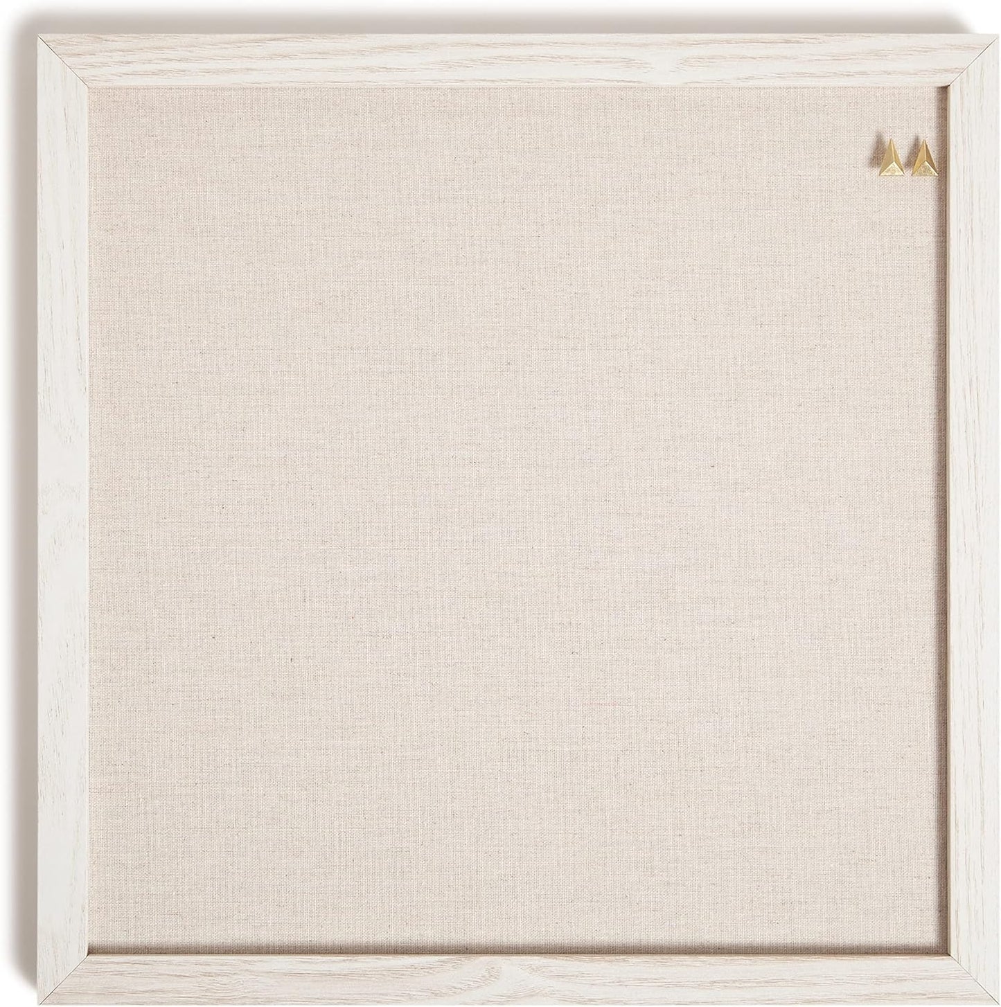 U Brands Rustic Weekly Dry Erase Board with White Wooden Frame, Office Supplies, 14” x 14”