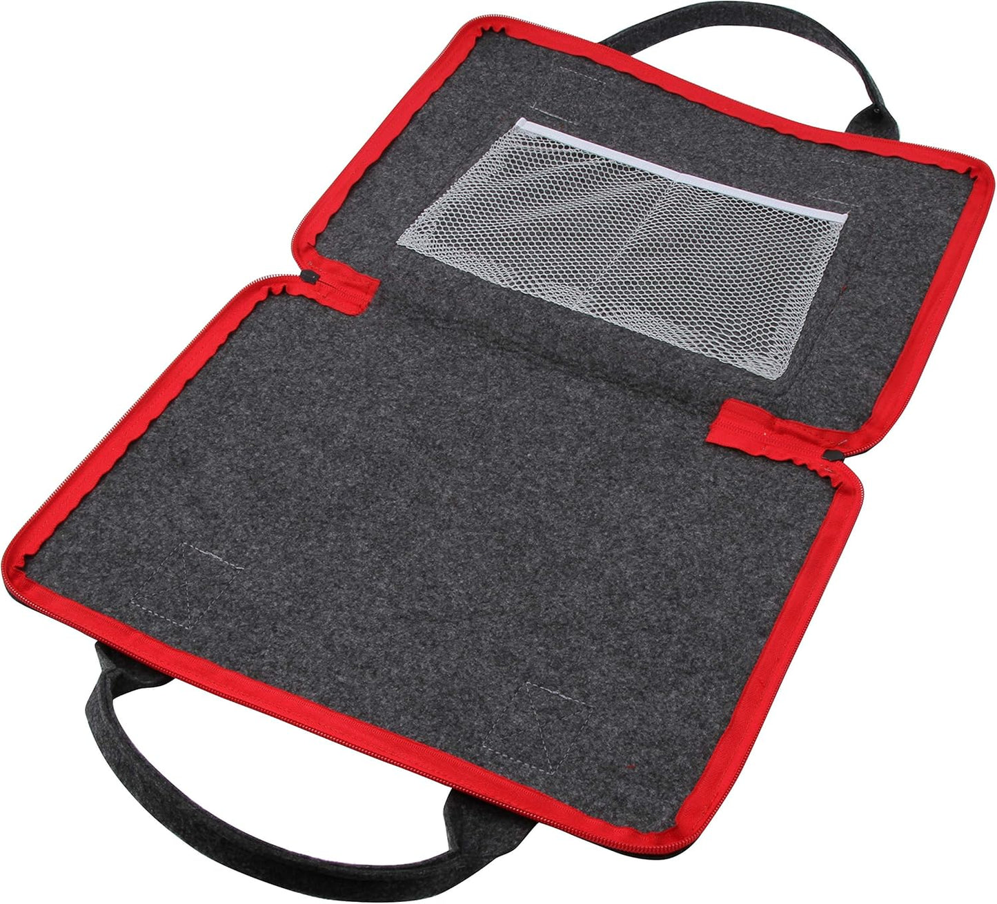 Felt Case Painting Carrying Laptop Case Shockproof Storage Led Light Pad Bag 14.5 x 10.75 Inch Painting Board Leaf Look Weeding Light Box Tools Accessories (For Small Size Light Pad)