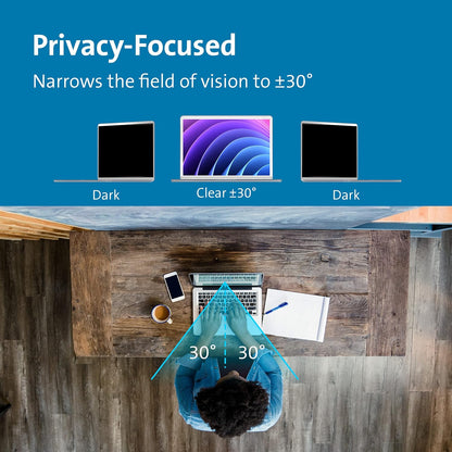 Kensington MagPro™ Magnetic Laptop Privacy Screen 14 inch, Removable 16:9 Laptop Privacy Filter, Anti-Glare, Blue Ray Reduction, Dell Latitude 5420, HP Elitebook 840 G6-G8, Lenovo, Asus (K58352WW)