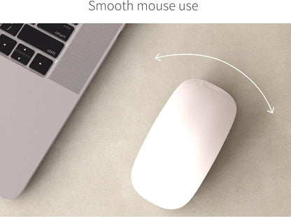 RENMTURE Desk Pad, Cork & PU Leather Desk Mat, Large Mouse pad, Non-Slip Desk Protector and Blotter, Waterproof Writing Pad, Desk Accessories and Organizers for Home Office (Light Yellow, 32"x16")