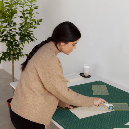 Elan Cutting Mat 36x72 Green, Extra Large Self Healing Cutting Mat 36 x 72 Inch, 5-Ply Craft Board Green, Hobby Board for Sewing and Quilting