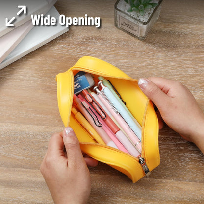 Mr. Pen- Silicone Pencil Case, Aesthetic Pencil Bag for Women, Makeup Pouch, Multifunctional Pouch for Stationery, Cosmetics and Electrical Goods Storage