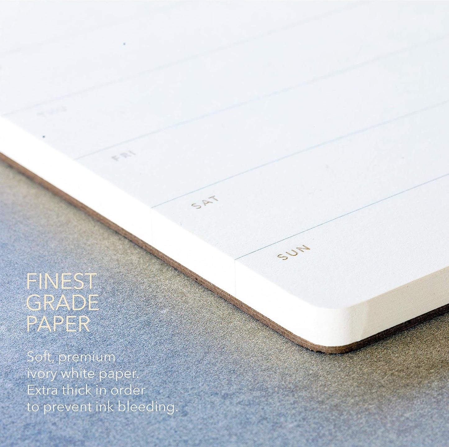 Pinesman - Elegant To Do List Notepad with Mouse Pad Feature, 11.22" x 7.87", 50 Tear-Off Sheets, Gold Foiled, Daily Planning, Eco-friendly To Do List Planner, FSC™ Certified To Do List Notebook for Work