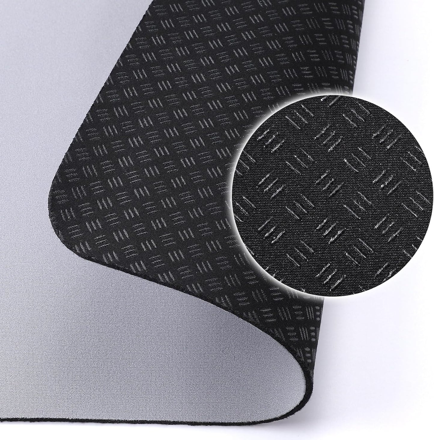 TOBWOLF Non-Slip Workout Mat for Ellipse Leg Exerciser, Ellipse Machine Mat, Exercise Mat for Under Desk Ellipticals, Suitable for Electric Seated Foot Pedal Exerciser, Stability & Floor Protection