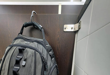 Clipa Bag Hanger - The Ring that Opens Into a Hook, Closes Automatically | Hangs Almost Anywhere in Just 1/2" of Space | Holds 33 lbs | 9 Styles | 3 yr Warranty