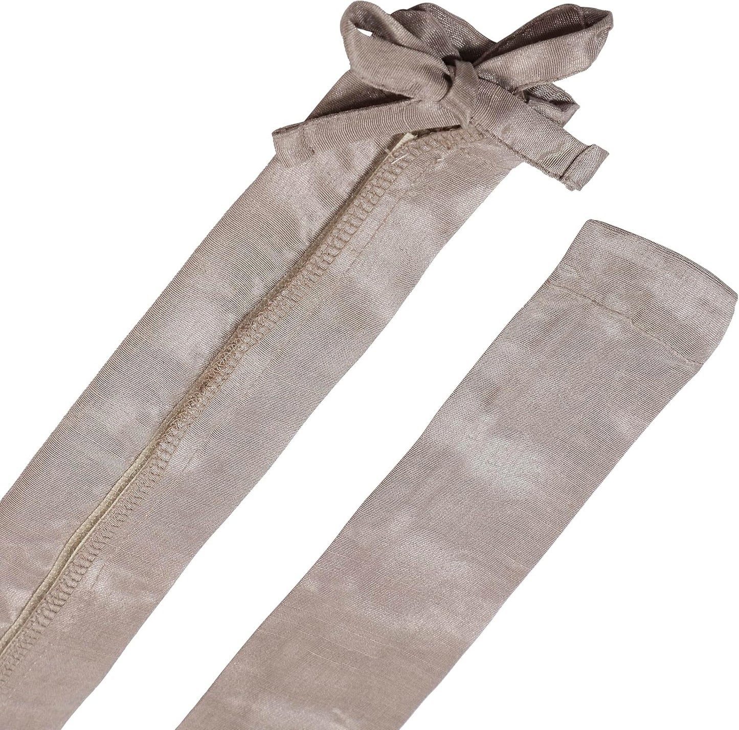Aspen Creative 15013-21A, 6' Wheat Faux Silk Fabric Cord & Chain Cover, Easy to Install for Lighting Fixture, Cable Management, Lamp Wire Cover
