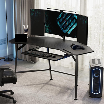 EUREKA ERGONOMIC Height Adjustable Mouse & Keyboard Tray Under Desk, 28x10'' Large Slide Out Swivel Tilt Computer Keyboard Drawer with Pad for Gaming Home Office, Dual Mount