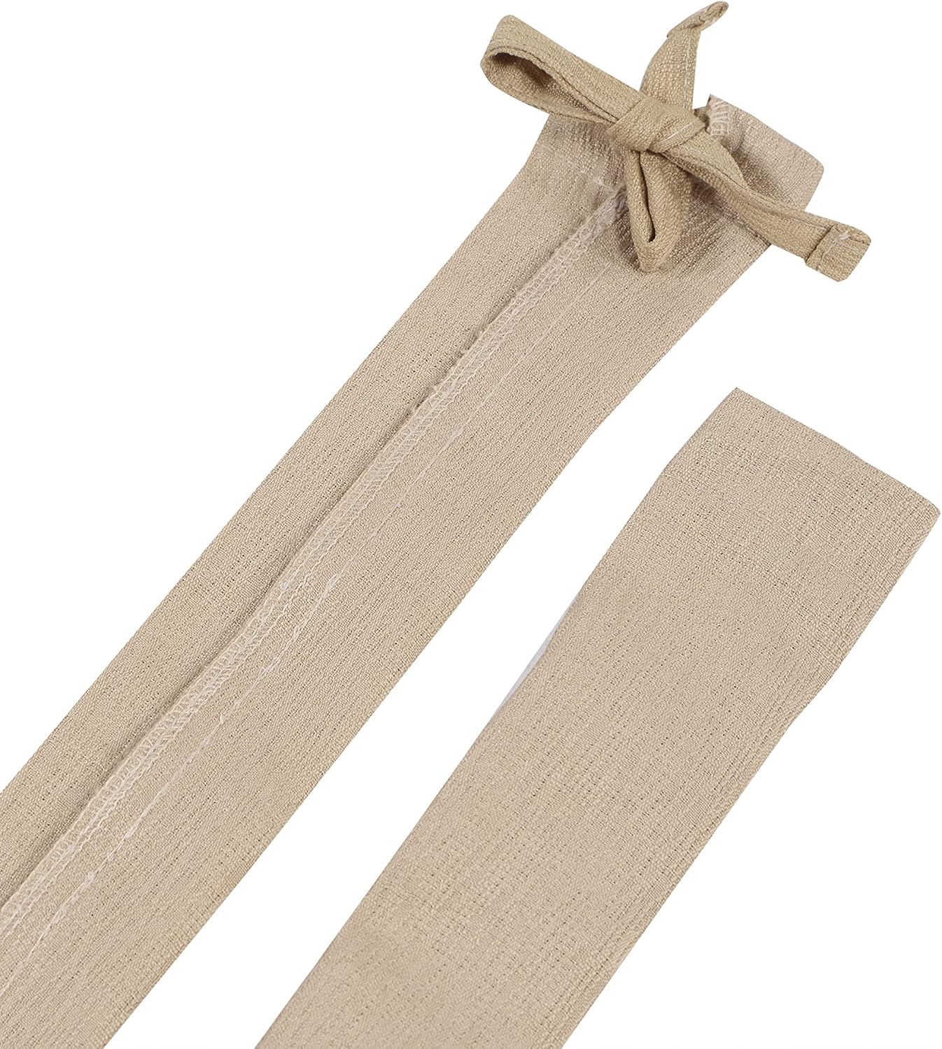 Aspen Creative 15013-21A, 6' Wheat Faux Silk Fabric Cord & Chain Cover, Easy to Install for Lighting Fixture, Cable Management, Lamp Wire Cover