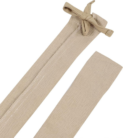 Aspen Creative 15013-21A, 6' Wheat Faux Silk Fabric Cord & Chain Cover, Easy to Install for Lighting Fixture, Cable Management, Lamp Wire Cover