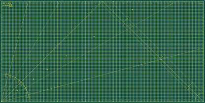 Elan Cutting Mat 36x72 Green, Extra Large Self Healing Cutting Mat 36 x 72 Inch, 5-Ply Craft Board Green, Hobby Board for Sewing and Quilting