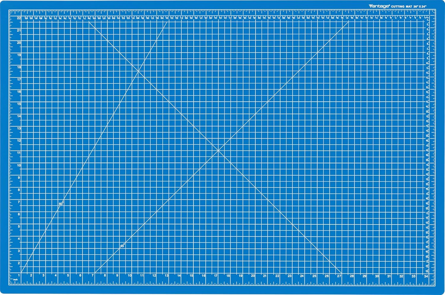 Dahle Vantage 10670 Premium Self-Healing Cutting Mat, 9"x12", 1/2" Grid, 5 Layers for Max Healing, Perfect for Crafts & Sewing, Black