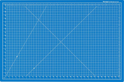 Dahle Vantage 10670 Premium Self-Healing Cutting Mat, 9"x12", 1/2" Grid, 5 Layers for Max Healing, Perfect for Crafts & Sewing, Black