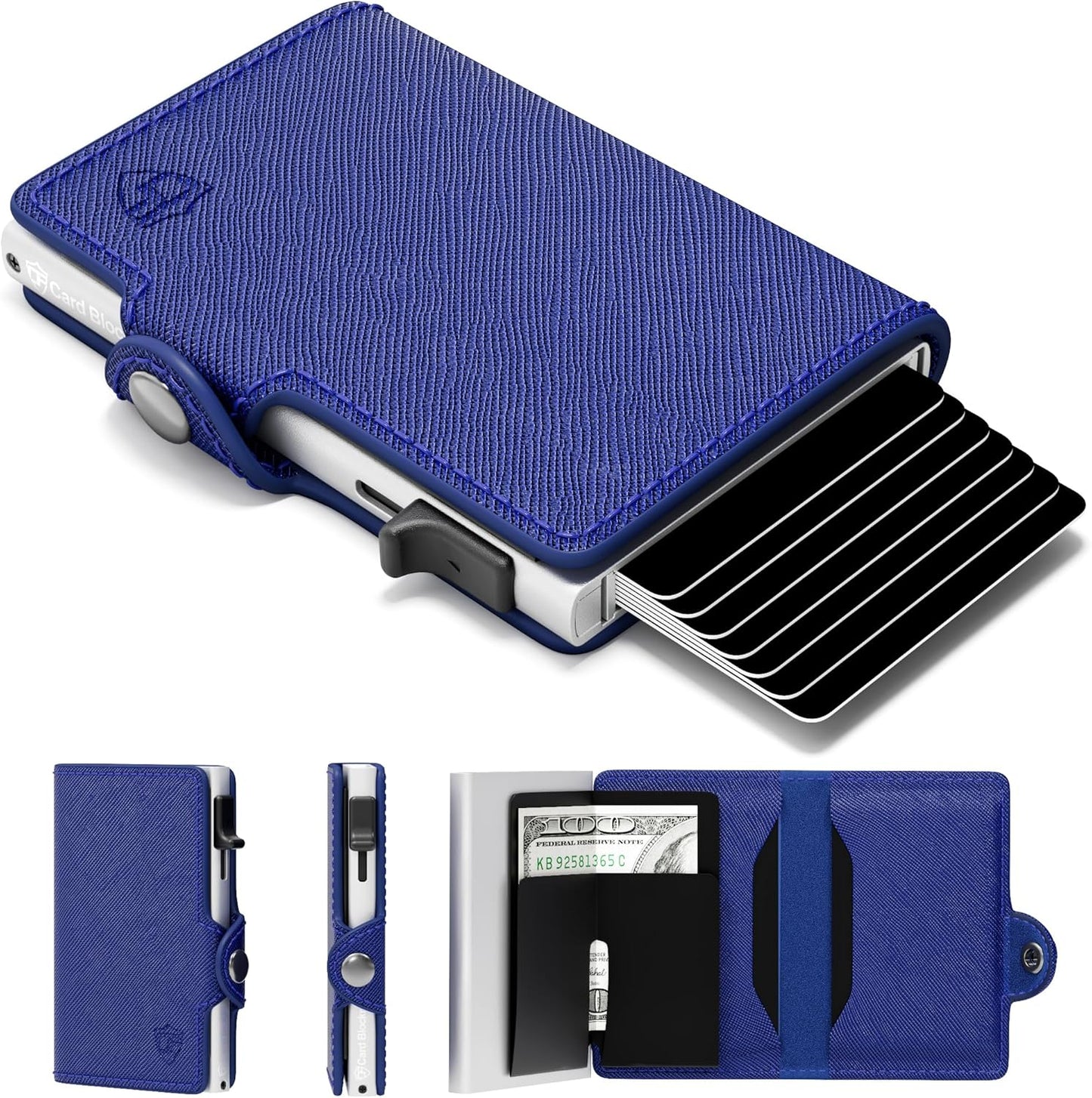 Conceal Plus Wallet Finder Slim Tracker, 5-Year Battery Life - Never Needs Charging, Track Wallet, Backpack, Luggage and More, Works with Apple Find My iOS Only (Android Not Supported)