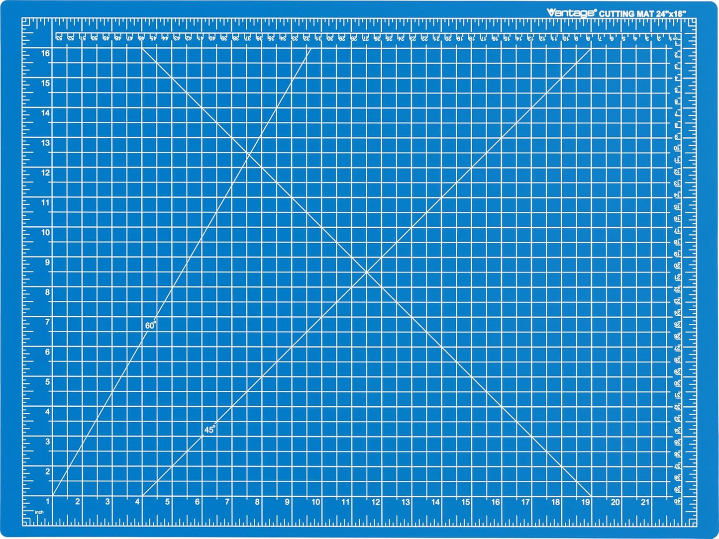 Dahle Vantage 10670 Premium Self-Healing Cutting Mat, 9"x12", 1/2" Grid, 5 Layers for Max Healing, Perfect for Crafts & Sewing, Black