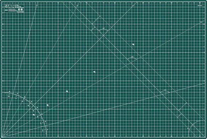 Elan Cutting Mat 36x72 Green, Extra Large Self Healing Cutting Mat 36 x 72 Inch, 5-Ply Craft Board Green, Hobby Board for Sewing and Quilting