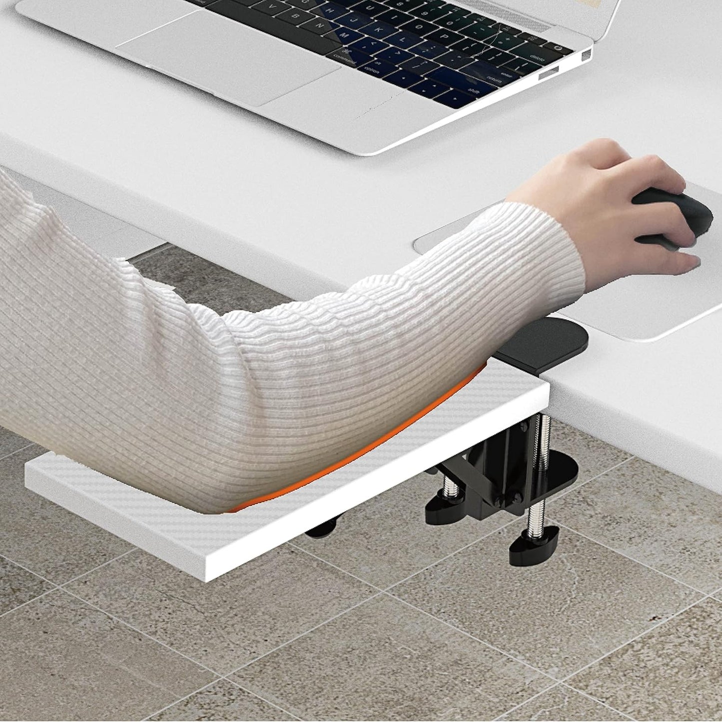 Computer Arm Rest for Desk, Suitable for Office desks, Sturdy Mouse arm Support, Computer Desk Extender, Suitable for Home and Office