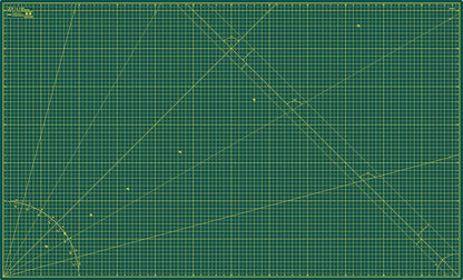 Elan Cutting Mat 36x72 Green, Extra Large Self Healing Cutting Mat 36 x 72 Inch, 5-Ply Craft Board Green, Hobby Board for Sewing and Quilting