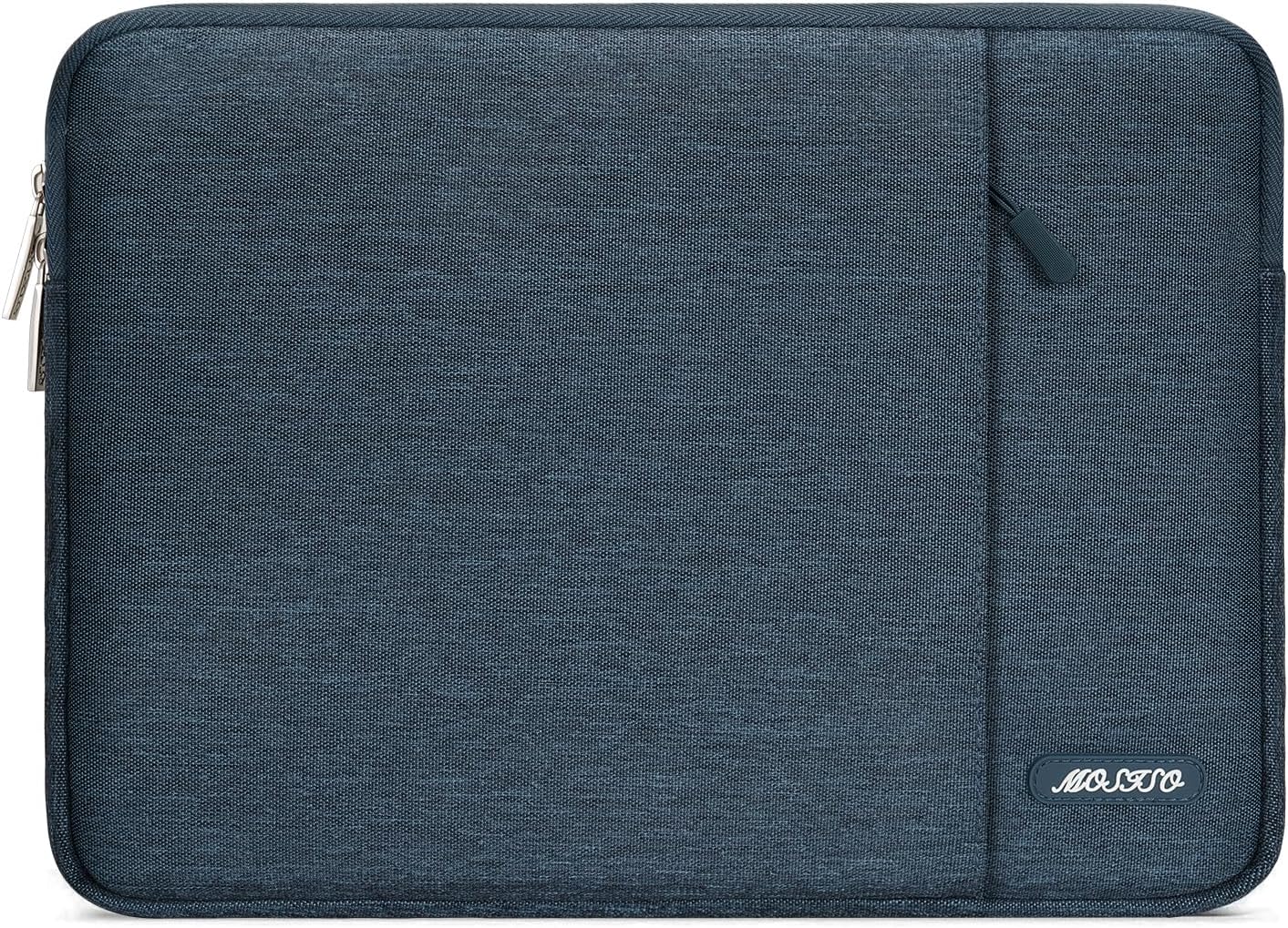 MOSISO Laptop Case 15 inch, 15 inch Laptop Sleeve Compatible with MacBook Air M5 A3448 M4 A3241 M3 A3114 M2 A2941 2026-2023, Dell XPS, Polyester Vertical Computer Sleeve Bag with Pocket, Black - Colors B