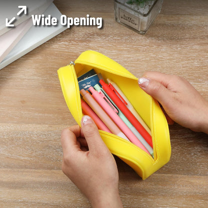 Mr. Pen- Silicone Pencil Case, Aesthetic Pencil Bag for Women, Makeup Pouch, Multifunctional Pouch for Stationery, Cosmetics and Electrical Goods Storage