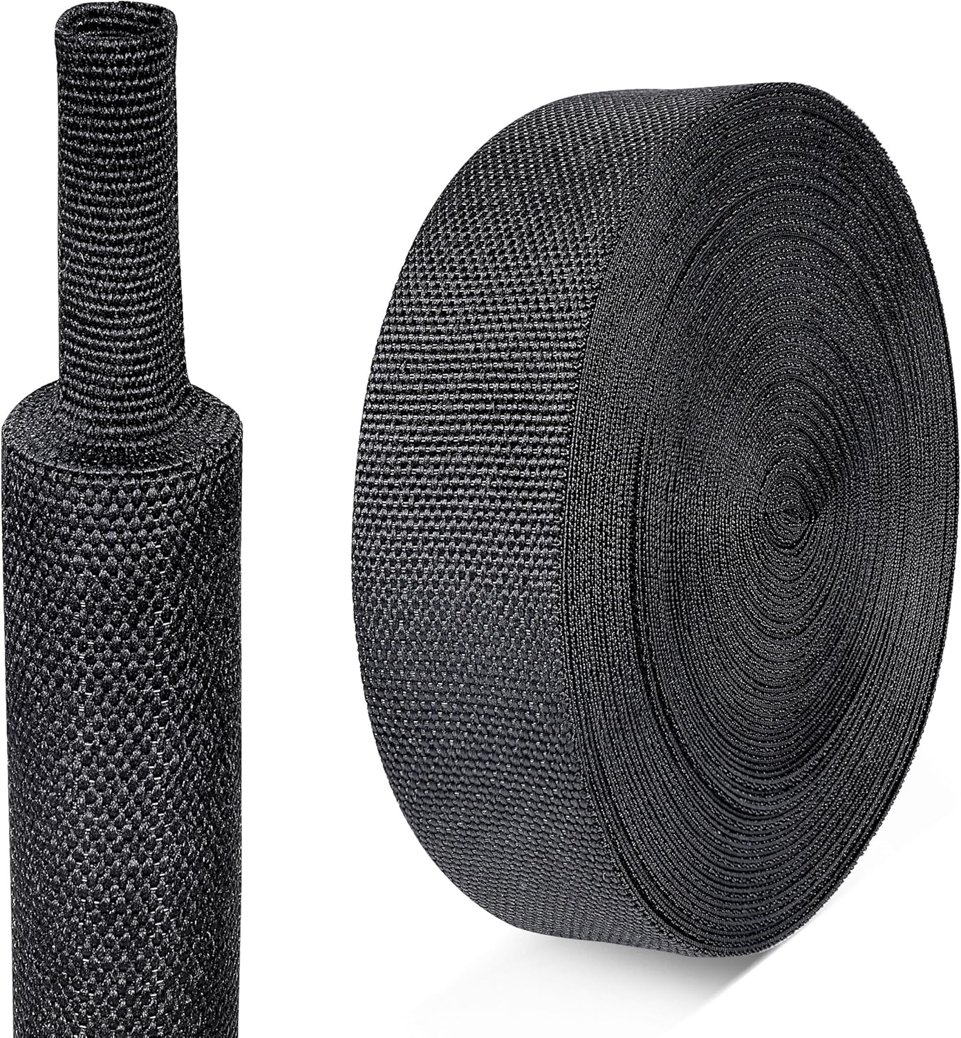 Braided Sleeving Heat Shrinkable Fabric 2:1 Ratio- Abrasion Protection Flexibility Wiring Harness Cable Sheath (3/8" ID, 16ft) - Colors B
