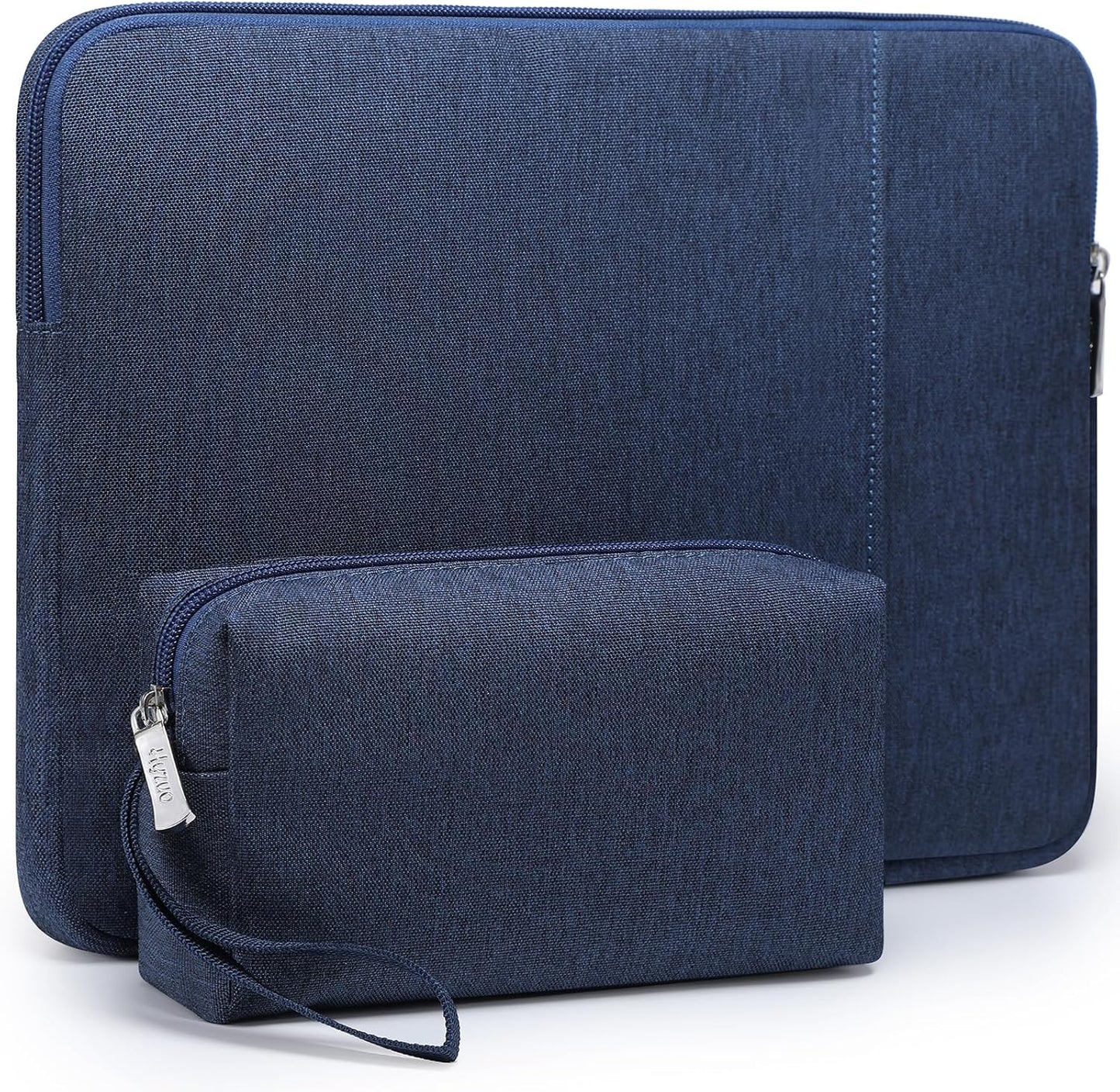 HYZUO 17-17.3 Inch Laptop Sleeve Bag Set for 17" 17.3" HP/Lenovo/Dell/ASUS/Acer/LG/Toshiba/MSI Gaming Laptop/Razer Blade 17/18, Notebook Protective Case for Men Women, Black