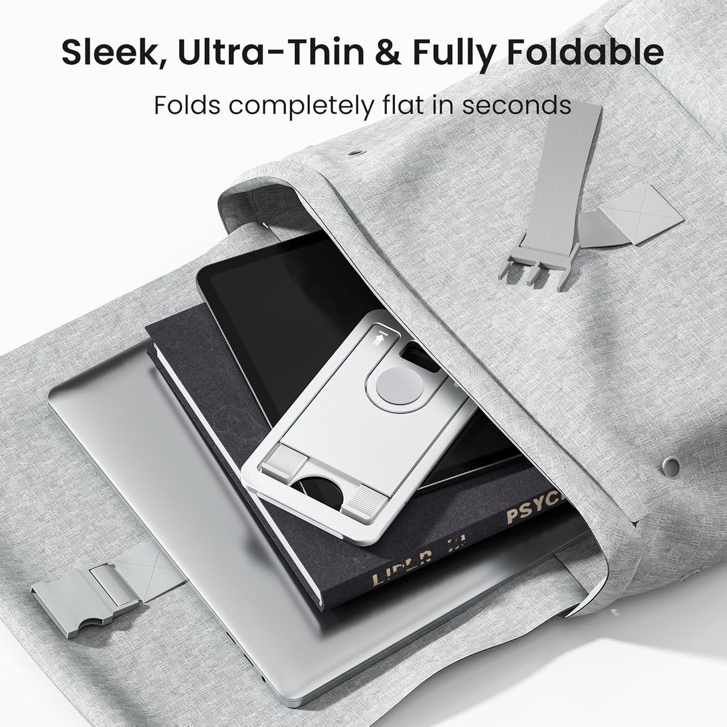 Itramax Tablet Stand for Desk,Foldable iPad Stand Desktop,Adjustable Portable Tabletop Nightstand Holder for Kindle Fire,Scribe,Paperwhite,iPhone 17 16 15,iPad Pro,Air,Mini,Samsung Galaxy Tab S10 S9