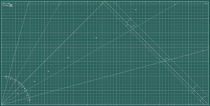 Elan Cutting Mat 36x72 Green, Extra Large Self Healing Cutting Mat 36 x 72 Inch, 5-Ply Craft Board Green, Hobby Board for Sewing and Quilting