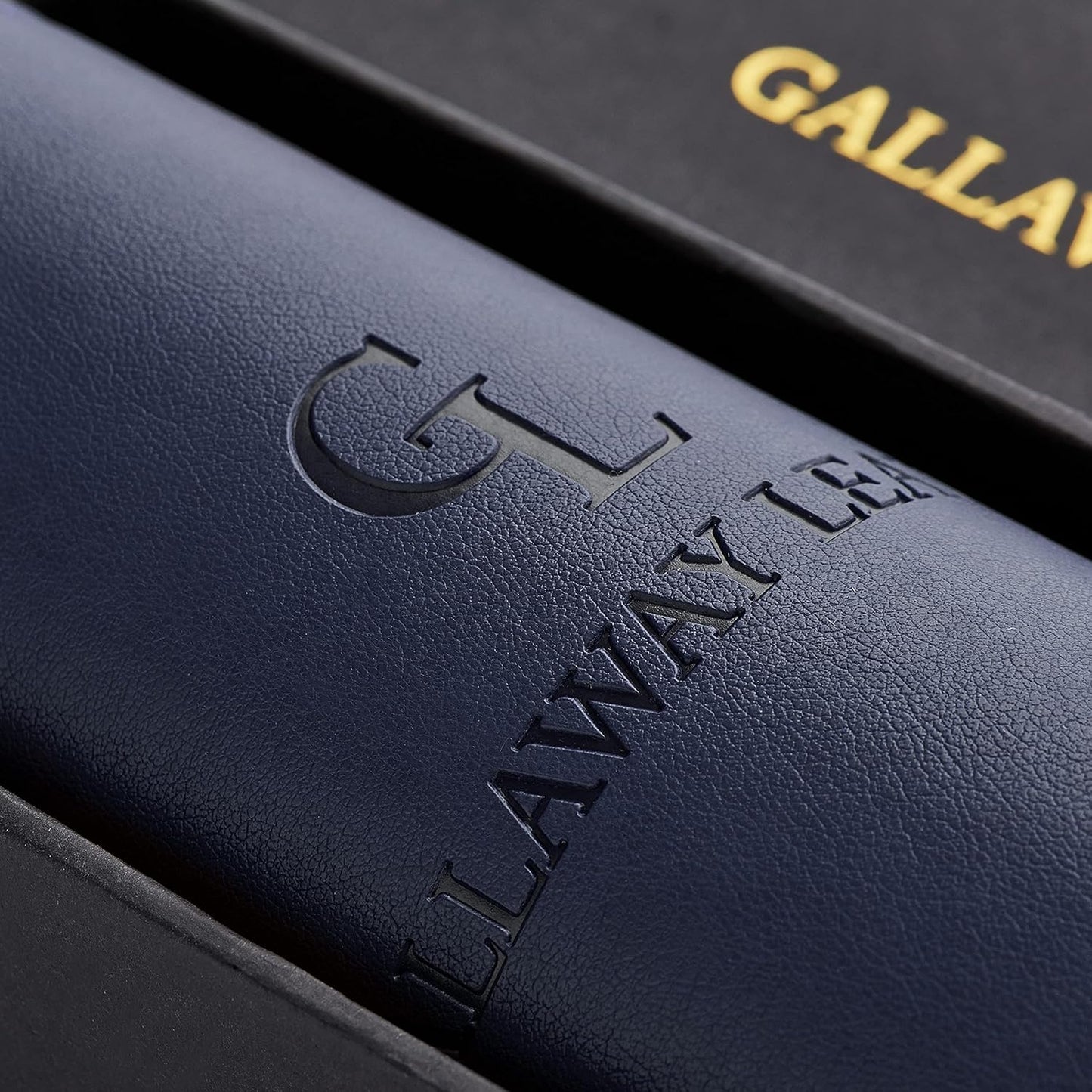 Gallaway Leather Desk Mat, Office Writing Desk Pad, Large 36" x 17" Dark Brown, for Top of Desks, Gift Ready Elegant Computer Desk Cover Protector PU Leather