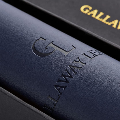 Gallaway Leather Desk Mat, Office Writing Desk Pad, Large 36" x 17" Dark Brown, for Top of Desks, Gift Ready Elegant Computer Desk Cover Protector PU Leather