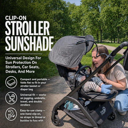Livvie Cubicle Shade & Laptop Sun Shade for Working Outside — Adjustable Desk Shade Blocks Overhead Fluorescent Light & Window Glare — Foldable Cubicle Light Blocker for Light-Sensitive Workers
